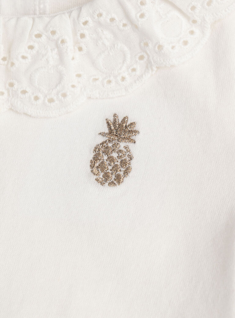 Off white BABY CARDIGAN WIBOBRA2 / 25SG09R2BRAA001