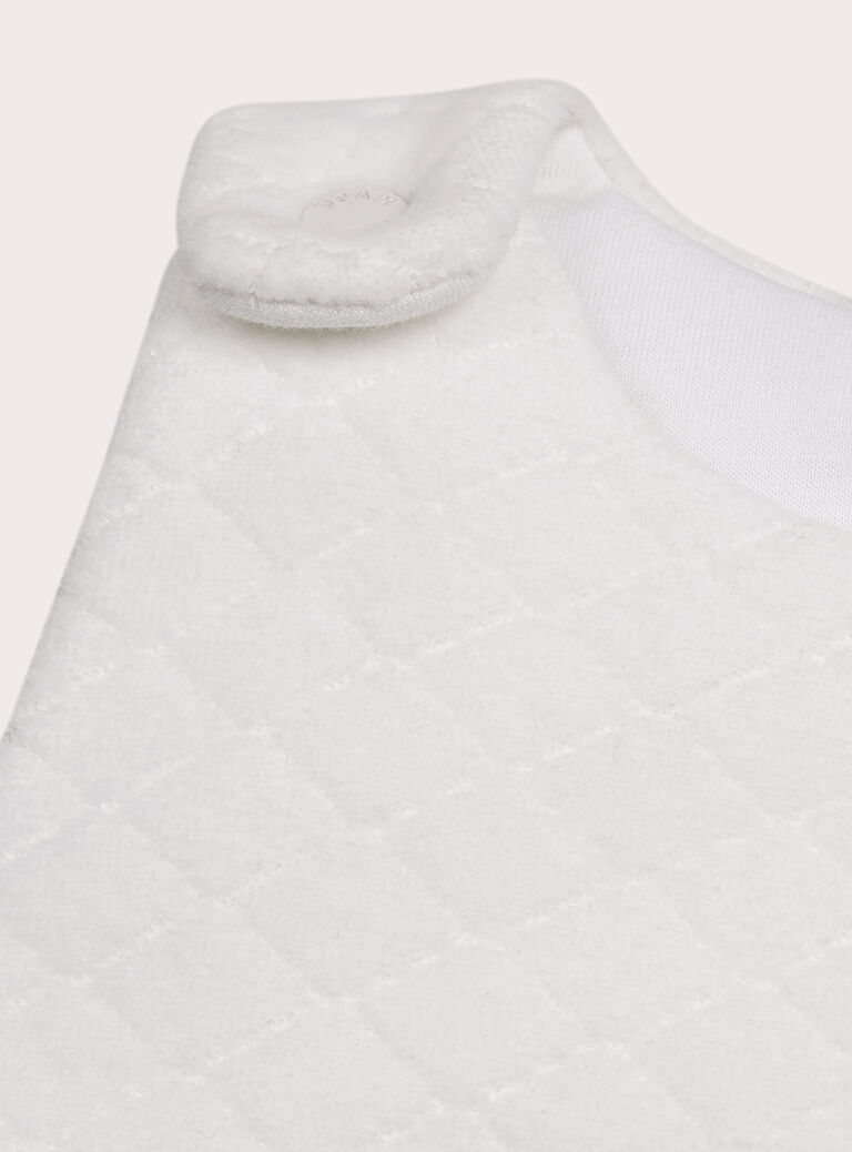 White BABY SLEEPING BAG XOU2GIG / 25WF4261TUR000