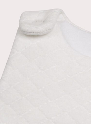 White BABY SLEEPING BAG XOU2GIG / 25WF4261TUR000