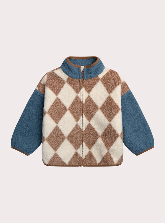 Off white KIDS CARDIGAN XOJOGIL2 / 25W902D2GIL009