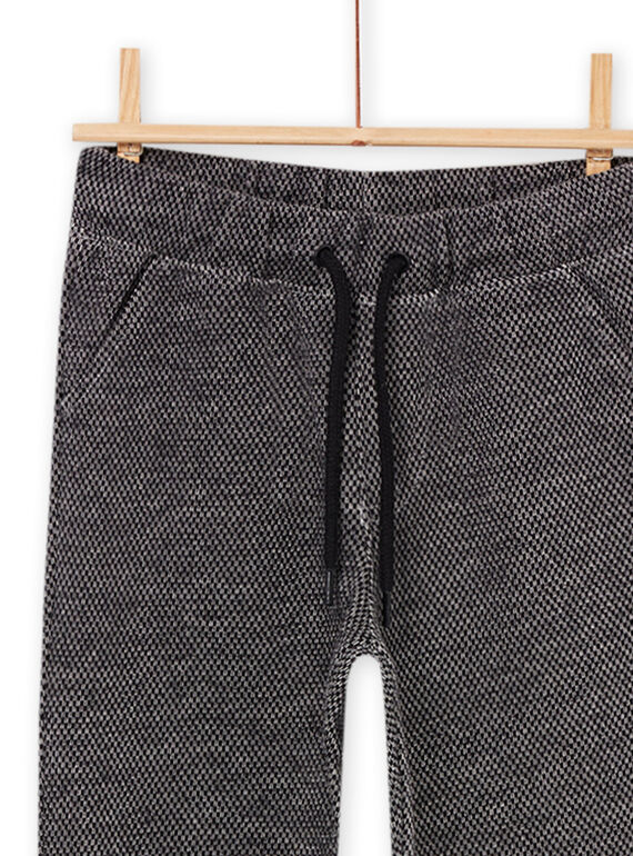 Grey elasticated waistband pants POKAJOG / 22W902L1JGB090