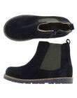 Boys' leather boots DGBOOTCHE1 / 18WK36T1D0D070