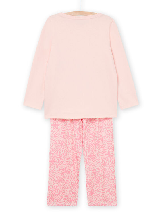 Pajamas with cats and flowers print REFAPYJCAT / 23SH11D7PYJ321