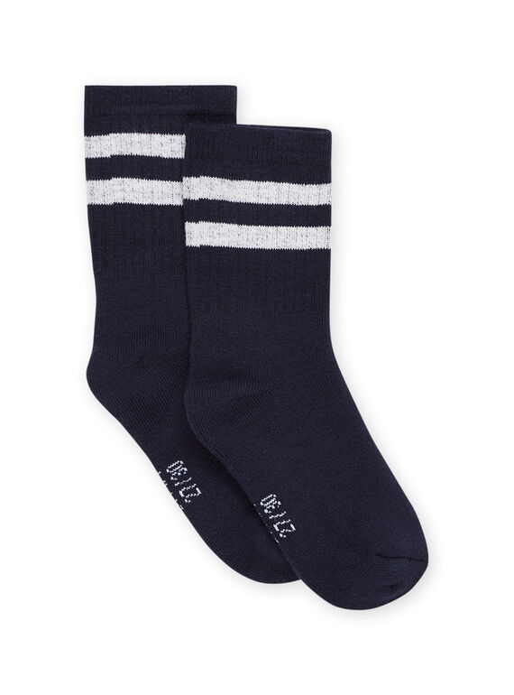 Socks with stripes pattern PYOJOCHOS2 / 22WI02DASOQ705