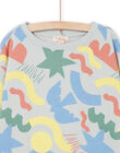 Geometric print sweatshirt ROMIXSWE5 / 23S902S4SWEC233
