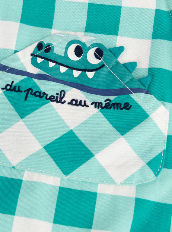 Off white SHORT DUNGAREES WUBOSAC1 / 25SG10R2SAC009