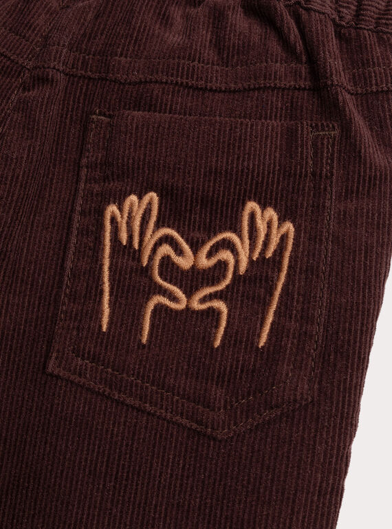 Burgundy PANTS XUBLUPAN1 / 25WG10N1PAN501