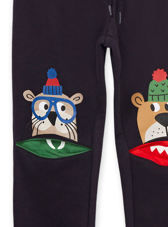 Jogging suit with bear head and seal animation POMUJOG / 22W902R1JGBC243