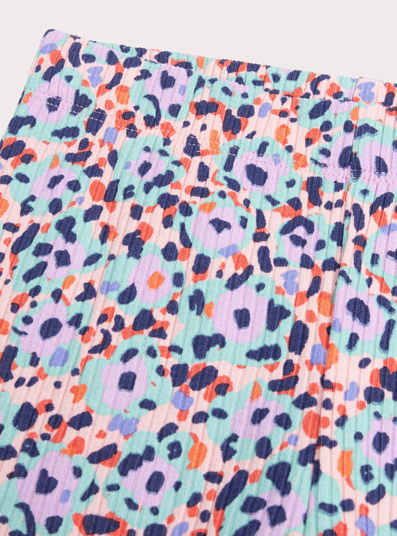 Girls' violet nightdress WEFACHUPAN / 25SH1191CHN320