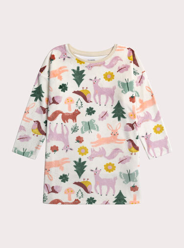 White NIGHT DRESS XEFACHUWOO / 25WH11B1CHNA015