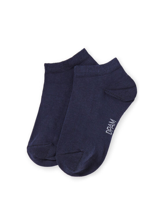 Baby boy navy blue socks LYOESSOQ4 / 21SI0261SOQ070