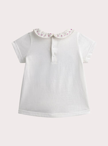 Off white BABY CARDIGAN WIBOBRA1 / 25SG09R1BRAA001