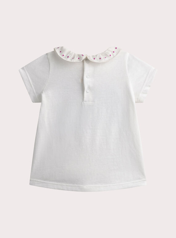 Off white BABY CARDIGAN WIBOBRA1 / 25SG09R1BRAA001