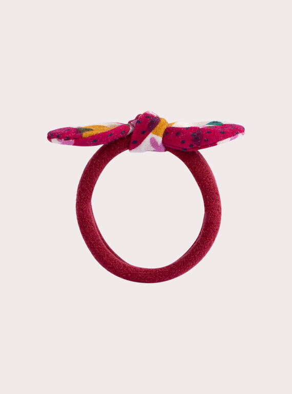  Set of 4 pink elastics for girls  VYAJOELA4 / 24WI01L3ELAF529