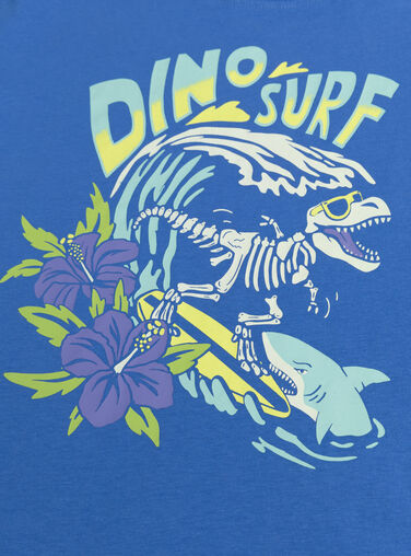 Blue TEE SHIRT SS WOTATI2 / 25S902U2TMCC211