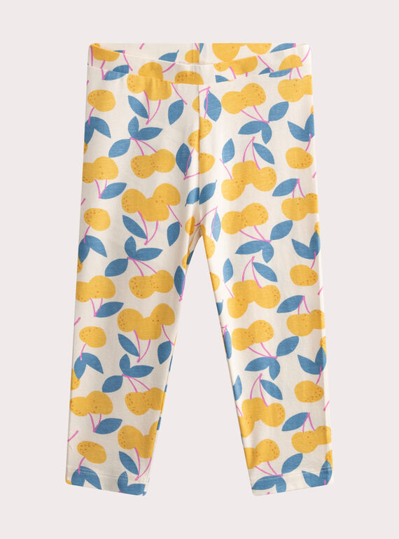 Dark off white LEGGINGS WYAPRILEG / 25SI01S1CAL003