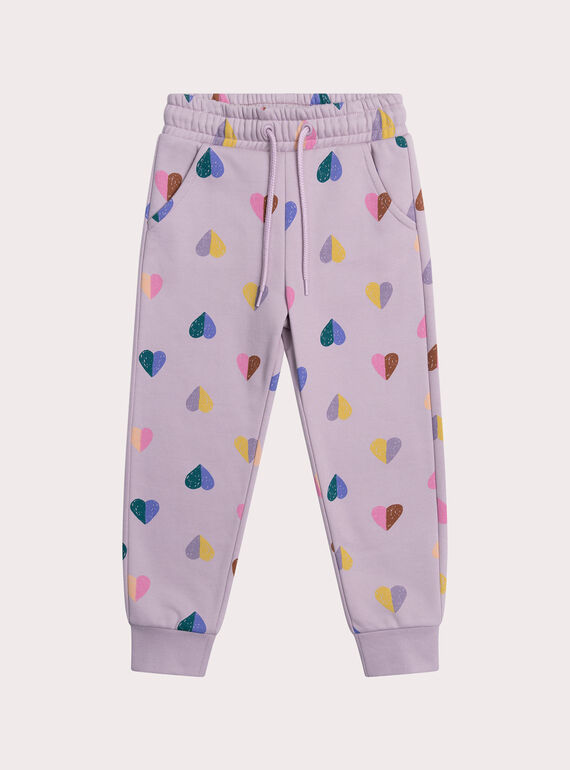 Purple JOGGING PANTS XAJOBAJOG1 / 25W901E2JGBH707