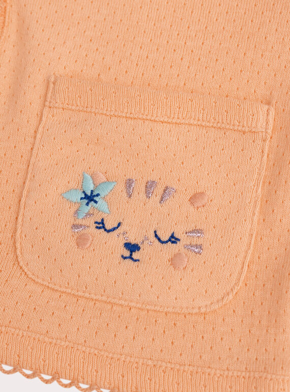 Peach CARDIGAN WITACAR / 25SG09U1CAR413