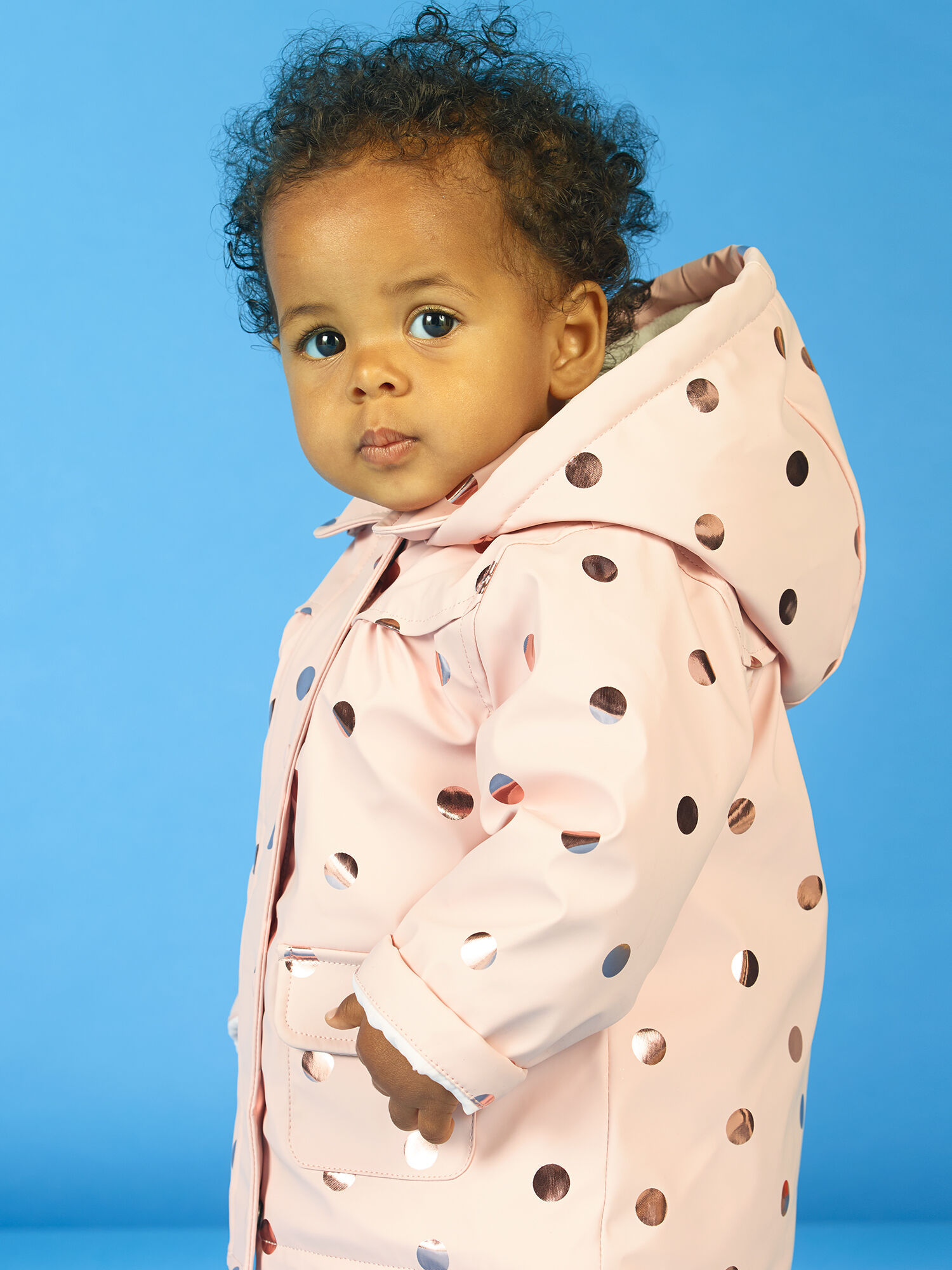 Baby in 2025 a raincoat