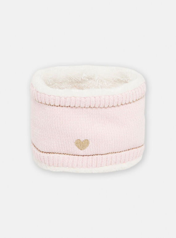 Pink neck warmer SYICHESNOO / 23WI0991SNOD310