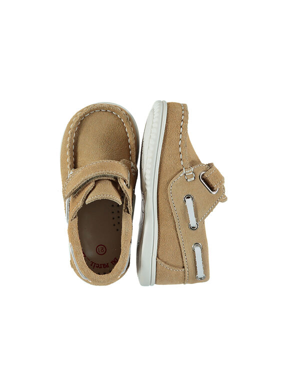 Baby boys' smart boat shoes. FBGBATBAB / 19SK38C1D4N804