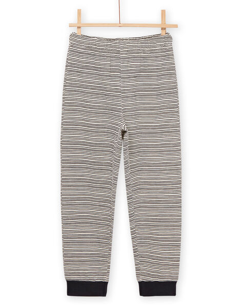 Pyjamas with lynx and stripes print REGOPYJLYNX / 23SH12D1PYJB107