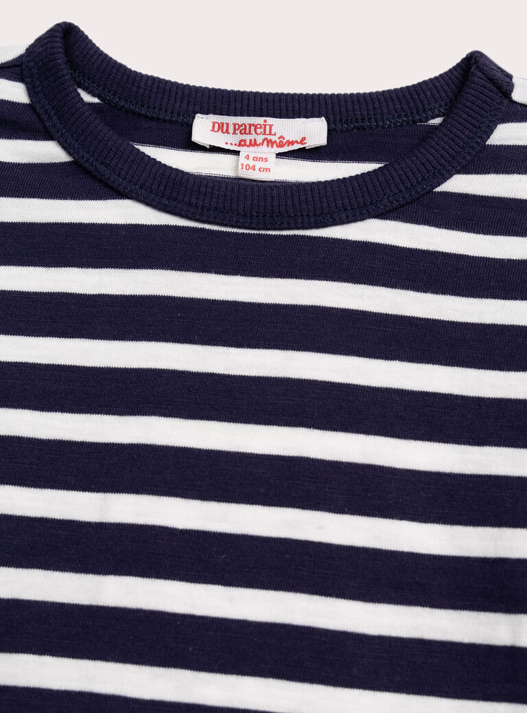 Navy TEE SHIRT LS XOJOTIRIB4 / 25W902F5TML705