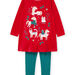 Red and green Christmas pajamas