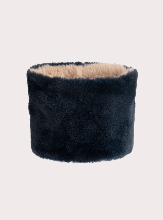  Reversible faux fur snood for girls  VYAJOSNOO2 / 24WI01M1SNO070