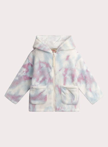 Unicorn animation faux fur vest for girls  VEFAVESUNI / 24WH1191RDC001