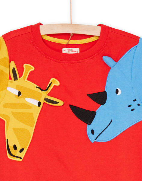 Blue and red pajamas with animal print : buy online - NEW | DPAM International Website Blue and red pajamas with animal print : buy online - NEW | DPAM International Website