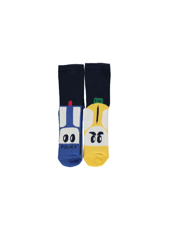 Boys' mid length socks FYOCOCHO / 19SI0281SOQ705
