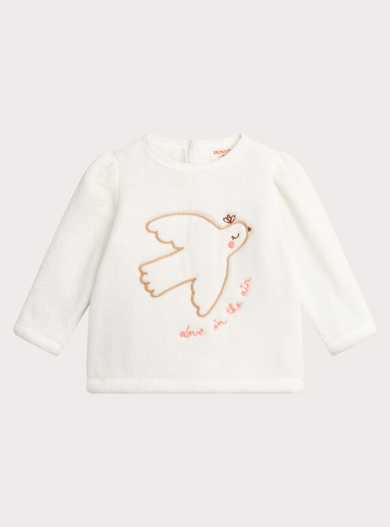 Off white PYJAMA VEFIPYJVOL / 24WH1391PYJ001