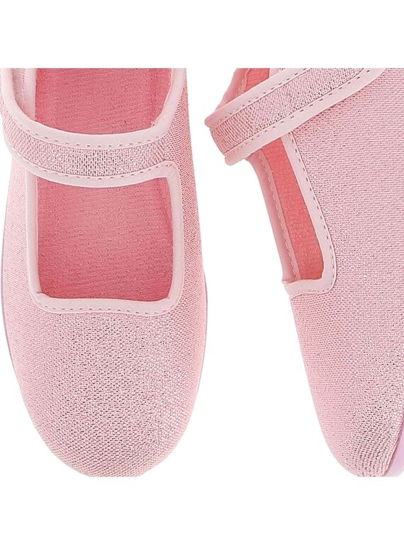 Girls' ballet pump slippers CFBALROSE / 18SK35X5D07030