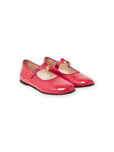 Pink patent slippers girl LFBABRIDEP / 21KK3532D13304