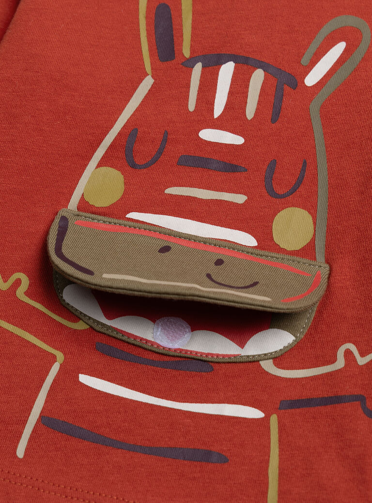 Red TEE SHIRT LS XUJATEE2 / 25WG10M1TMLF522