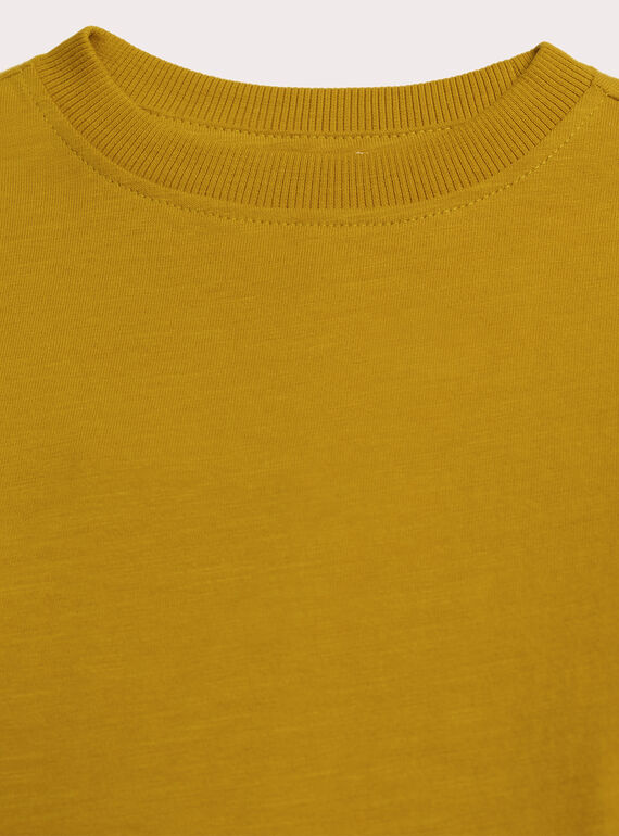 Yellow TEE SHIRT LS XOJOTIRIB3 / 25W902F8TMLB107