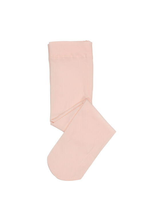 Baby girls' pink tights FYIJOYCOL6 / 19SI09Y2COL307