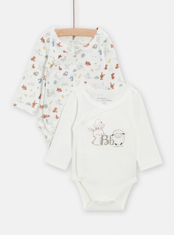 Off white NEWBORN BODY SUIT VOU1BOD2 / 24WF05C1BDN001