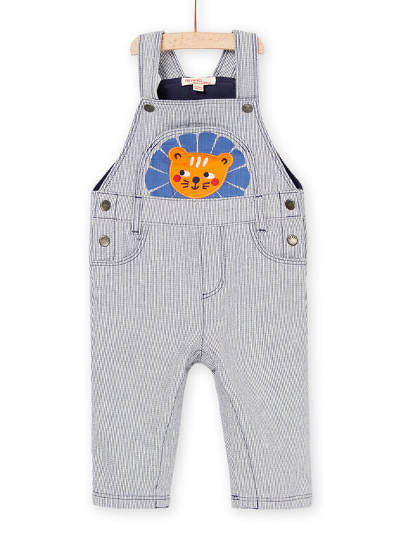 Long overalls with stripes print RUNAUSAL / 23SG10N1SAL622
