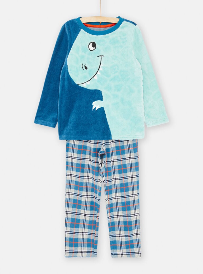 Pyjama en velours garçon : - Pyjama