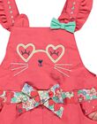 Baby girls' strappy dress CIBUROB4 / 18SG09K4ROBF515