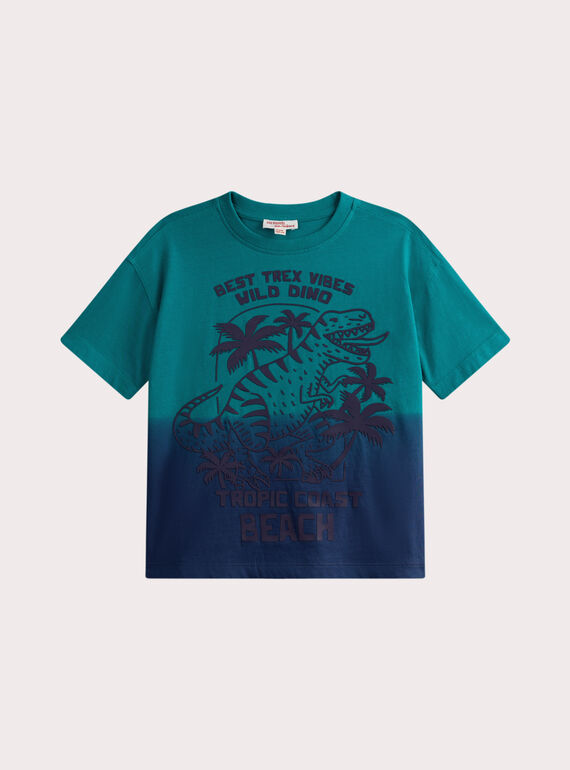 Blue TEE SHIRT SS WOBOTI2 / 25S902R1TMCC225