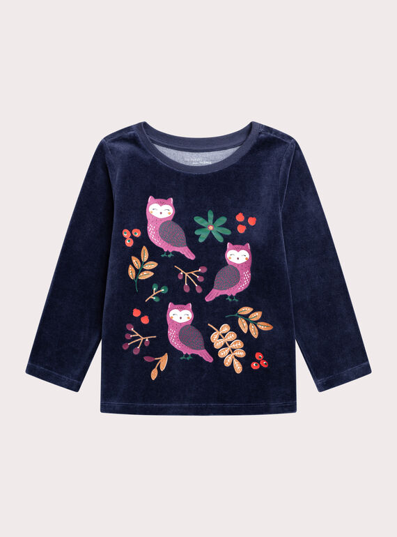 Navy PYJAMA XEFAPYJOWL / 25WH11B7PYJ070