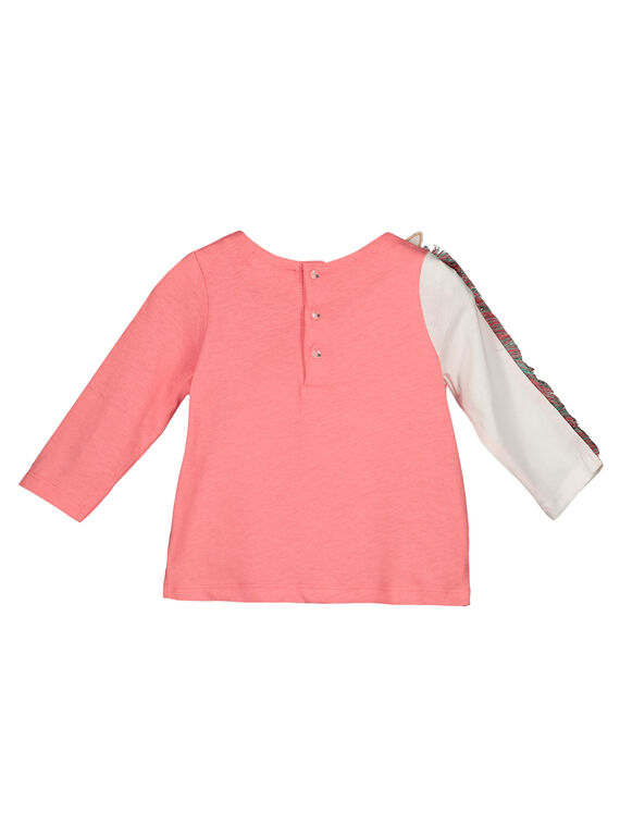 Baby girls' long-sleeved T-shirt GIVETEE / 19WG0921TMLD323