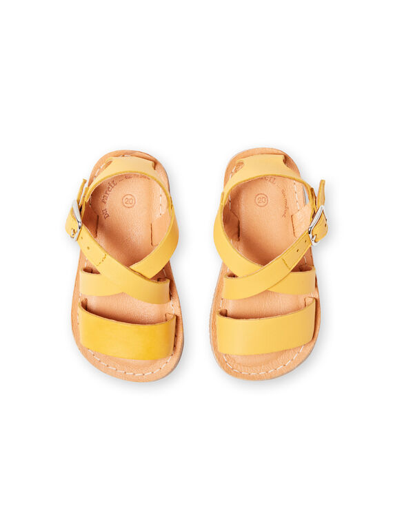 Yellow SANDAL LBFSANDSUN / 21KK3758D0E010