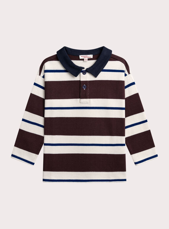 Burgundy POLO SHIRT XOJOPOL1 / 25W902D2POL501