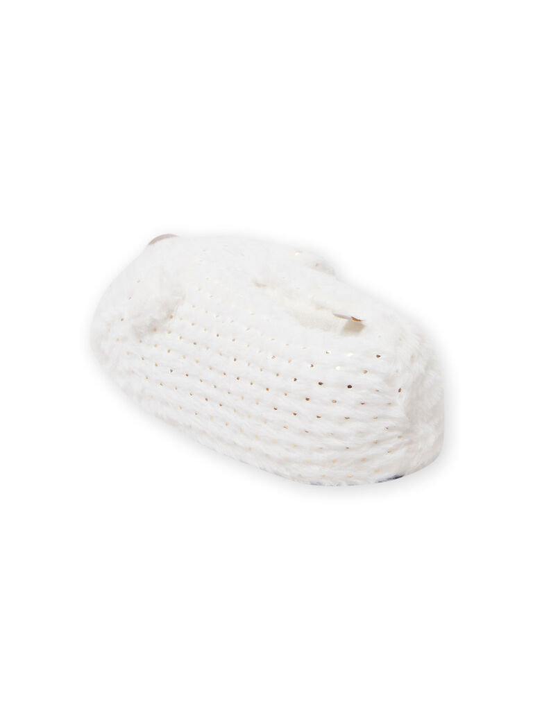 White bear slippers 3D child girl White bear slippers 3D child girl MAPANTOUR3D / 21XK3532PTD000