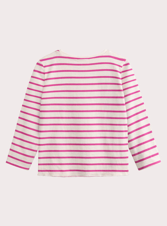 Reversible T-shirt for girls  VAKOTEE2 / 24W90132TML114