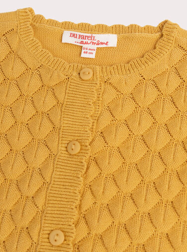 Yellow CARDIGAN WIPRICAR2 / 25SG09S1CARB102